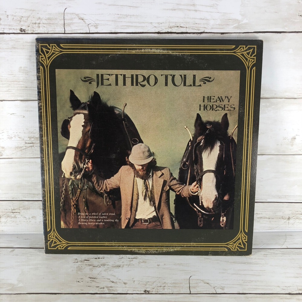 Jethro Tull Heavy Horses Vinyl LP Record 1978 Chrysalis CHR 1175 Prog Rock